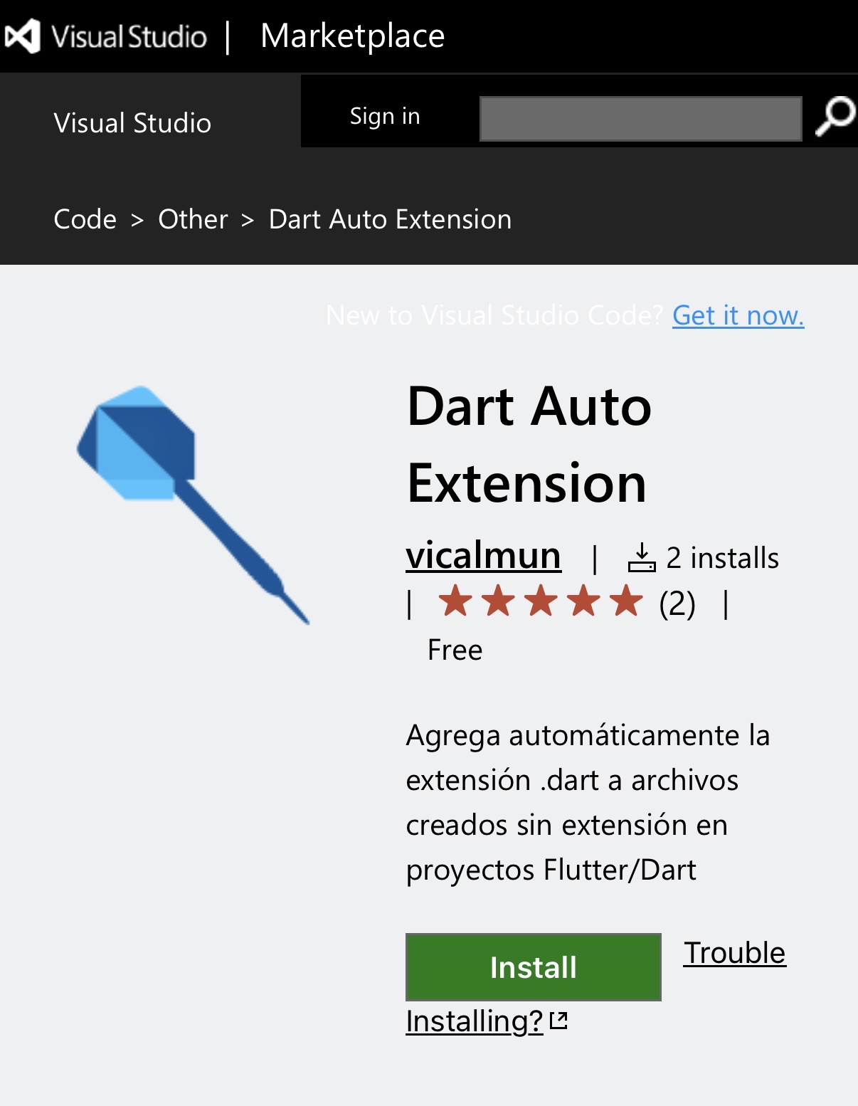 Extensión VS Code para Flutter - Automatización de archivos Dart
